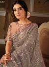MAHOTSAV ERSHEEN Latest Fancy Designer Heavy Party wear Resham Zari Cord And Sequins Embroidery Work Saree collection